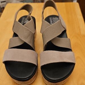 Sorel Cameron Flatform Slingback Sandals